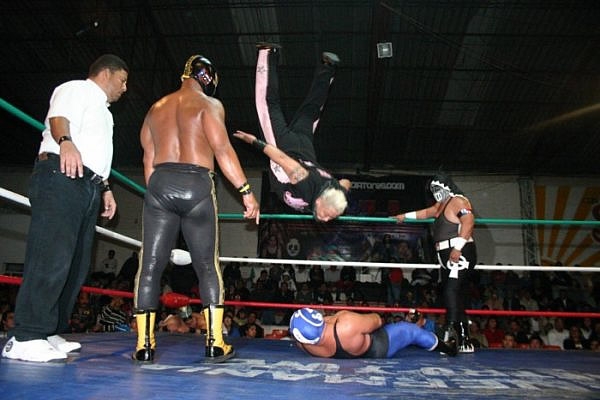 Los luchadores se brindaron al máximo