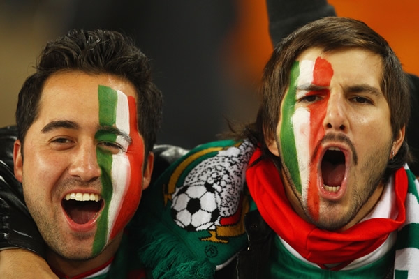 Los mexicanos no se aminoraron.