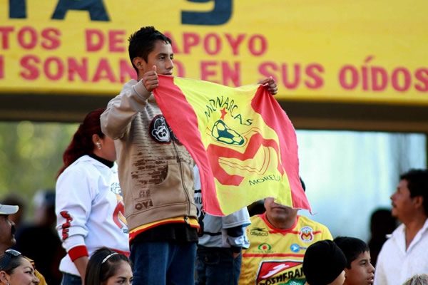 Los michoacanos apoyaron a su equipo