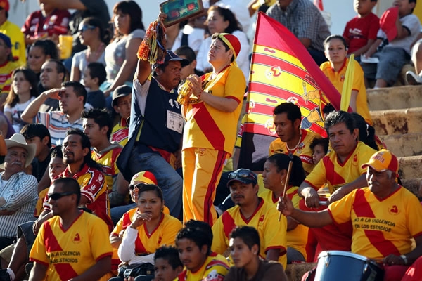 Los michoacanos poblaron las gradas para apyoar a su equipo