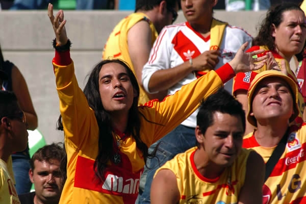 Los michoacanos también tuvieron apoyo en la tribuna