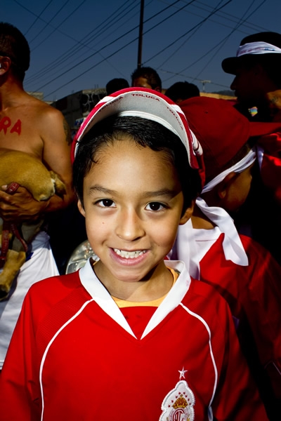 Los niños de Toluca crecen junto con un equipo grande.