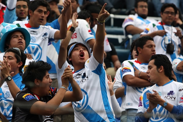 Los seguidores camoteros esperaban la victoria de su equipo