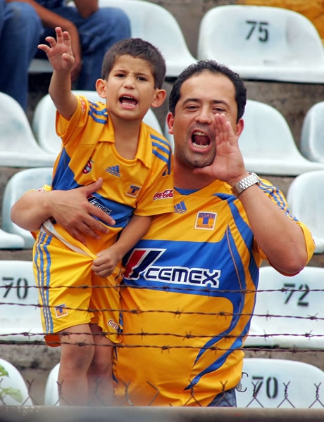 Los Tigres, siempre apoyados por su público
