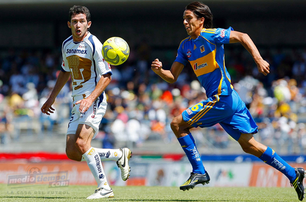 Lucas Lobos fue el autor del gol de Tigres.