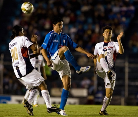 luis ángel landín de cruz azul, daniel guerrero de atlante.