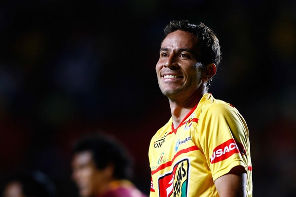 Luis Gabriel Rey no pudo anotar en este partido