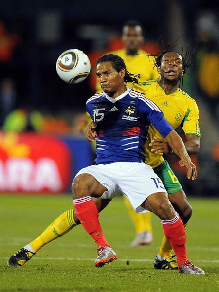 Malouda, intentando crear una oportunidad