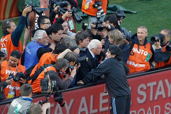 Maradona generó gran expectativa