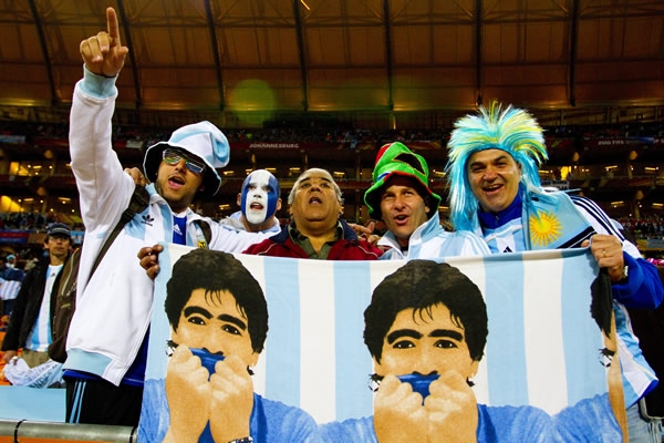 Maradona sigue siendo el ídolo.