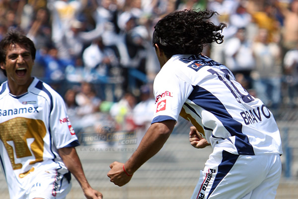 Martín Bravo, anotador de dos tantos.