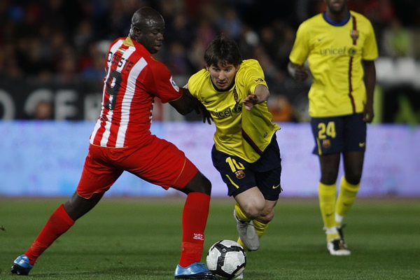 Messi tuvo un marcaje personal.