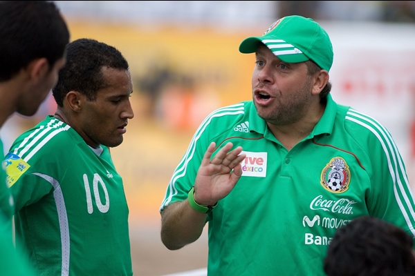 México- El Salvador en Premundial de Playa 2009
