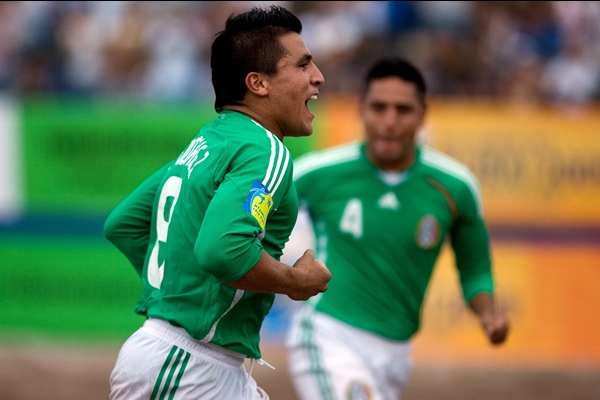 México- El Salvador en Premundial de Playa 2009