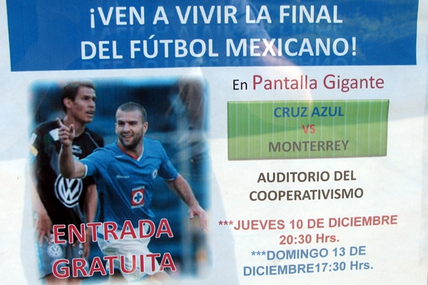 monterrey cruz azul final ida 2009 11