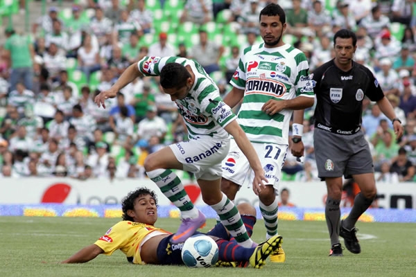 Morelia intentó parar a Santos pero al final, se llevó 7