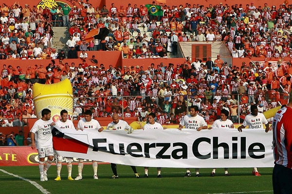 Muestras de apoyo para el pueblo chileno