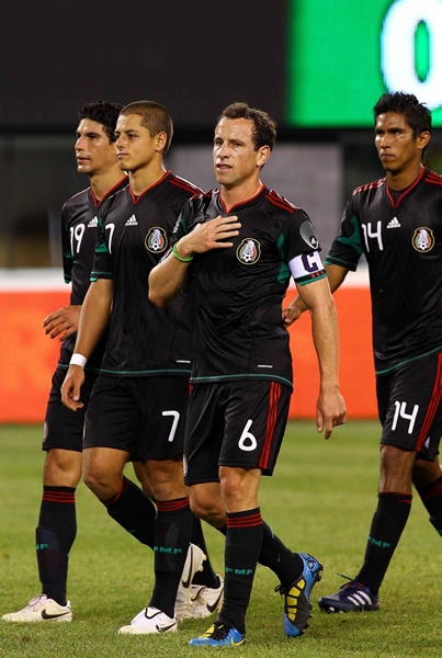 No salieron muy contentos los de la Selección Mexicana.