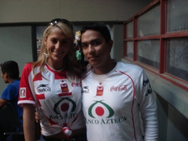 Nuevamente Edgar Pineda junto a Inés Sainz