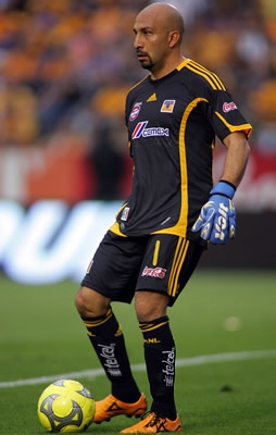 Óscar Pérez, portero de Tigres