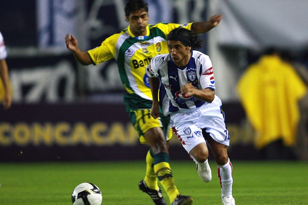 Pachua en su primer partido de la Concachampions