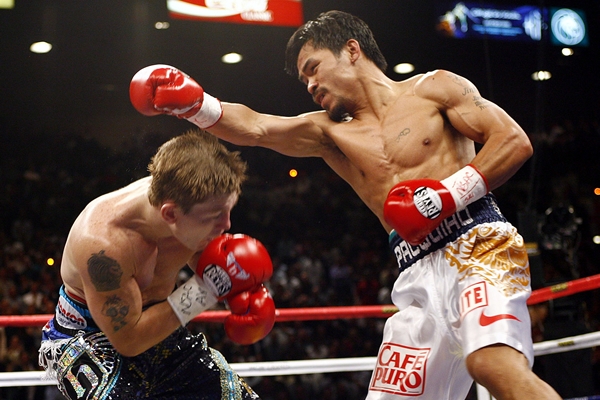 Pacquiao no tuvo rival en Londres.