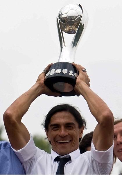 Palencia no ocultó su felicidad