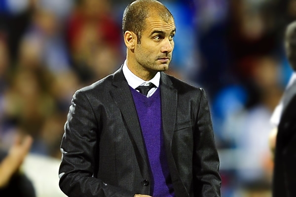 Pep no dejó la postura de inquietud, pero se fue contento.