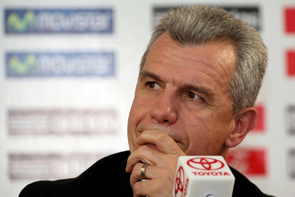 Presentación de Javier Aguirre en el Tri.