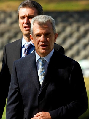 Presentación de Javier Aguirre en el Tri.