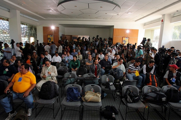 Presentación de Javier Aguirre en el Tri.