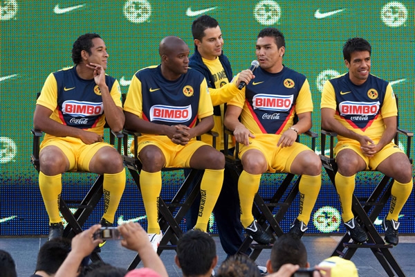 Presentación del nuevo uniforme del América