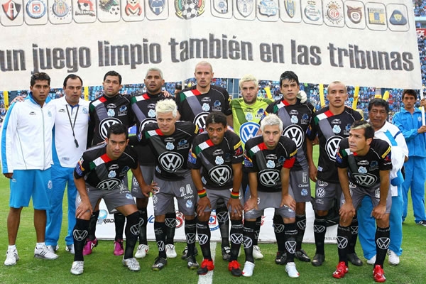 Puebla se toma la tradicional foto de equipo