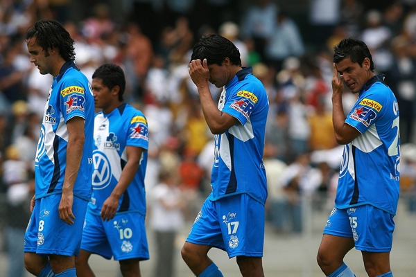 Puebla triste por la derrota