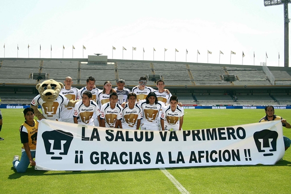 Pumas agradeció a toda la afición.