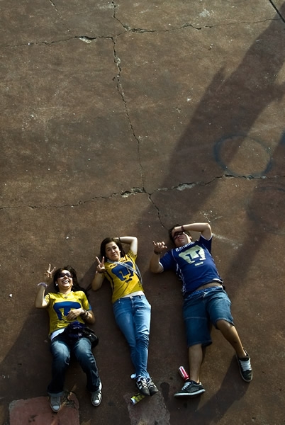Pumas regados por todo CU.
