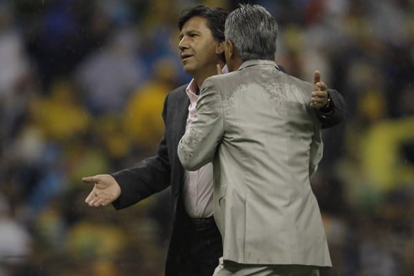 Raúl Arias y Jesús Ramírez