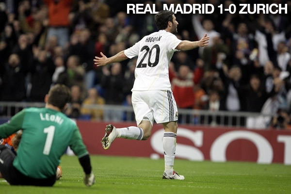 Real Madrid-Zurich 1