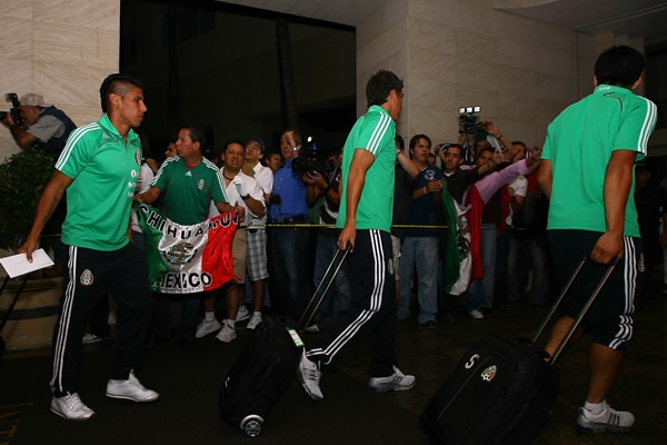 Recibimiento del Tri en Costa Rica