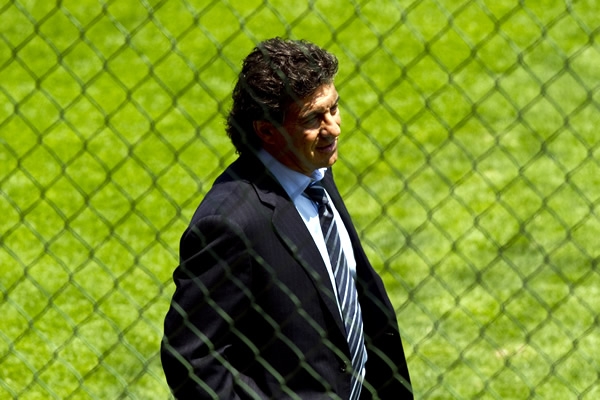 Romano se mostraba inquieto durante el duelo.