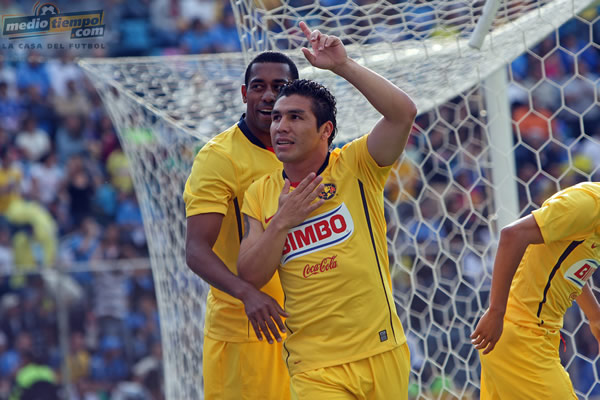 Salvador Cabañas marcó el 0-1 al minuto 6.