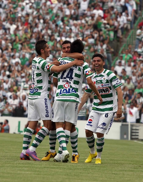 Santos venció 7-1 a Monarcas