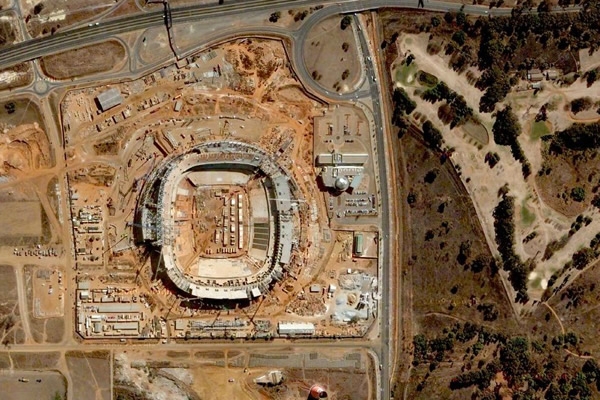 Soccer City, se puede considerar la catedral de Sudáfrica 2010.