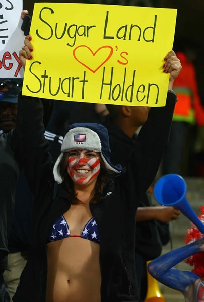 Stuart Holden tiene sus fans