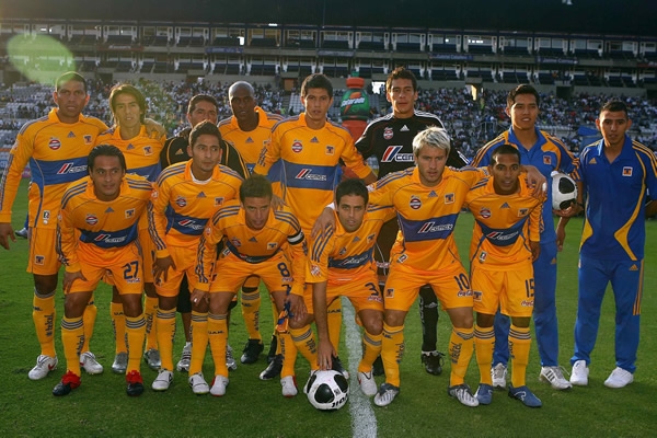 Tigres es retratado antes del inicio del partido