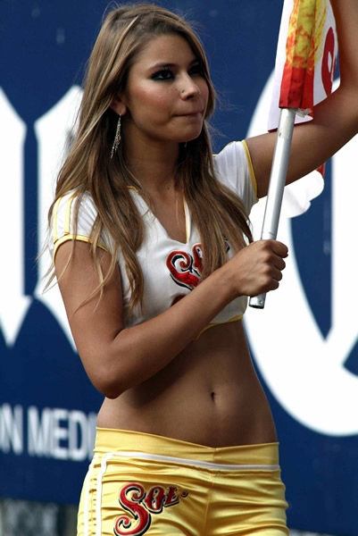 Toda una pasarela antes del partido