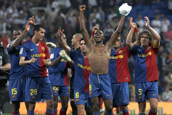 Todo Barcelona feliz.