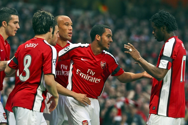 Todo el Arsenal festejó.