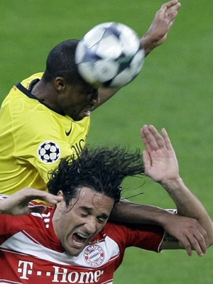 Toni nunca pudo con la defensa visitante.