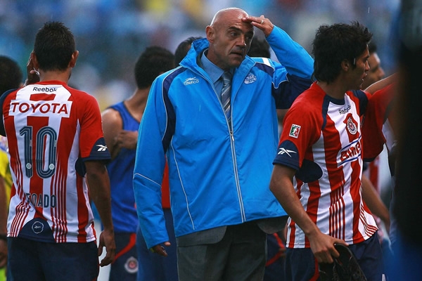 Trifulca en el Puebla-Chivas